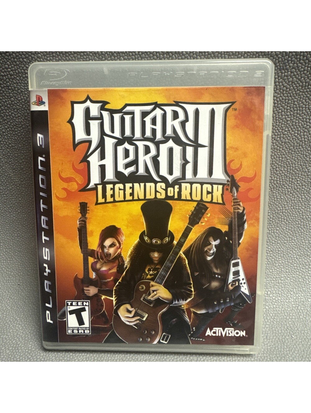 PlayStation 3 Guitar Hero 3 Legends of Rock PS3 Video Game Only 2007 Rated T
